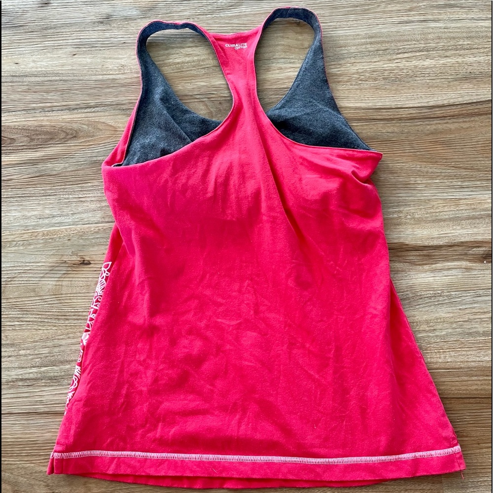 Pink Adidas Athletic Tank - Picture 2 of 2
